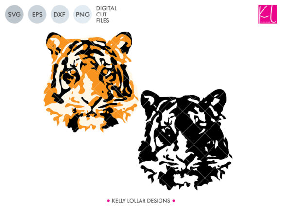 Abstract Watercolor Tiger: A Bold Crafts Asset