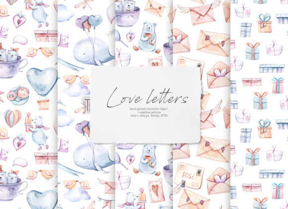 Bears and Whales Seamless Patterns for Modern Blogs