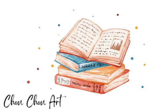 Book Watercolor: Premium Print Templates for Blogs