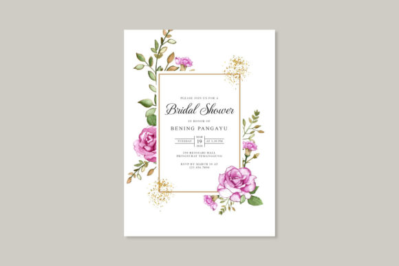 Floral Watercolor for Bridal Shower: A Designer's Review