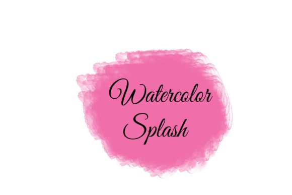 Light Magenta Splash for Crafts & Branding