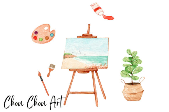 Painting Watercolor: A Designer's Review for Embroidery