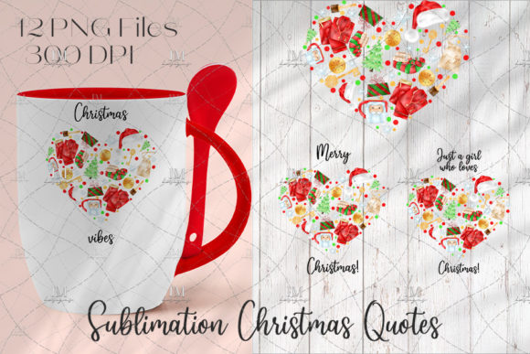 Review: Christmas Watercolor Love Heart Quotes for Holiday Stitching