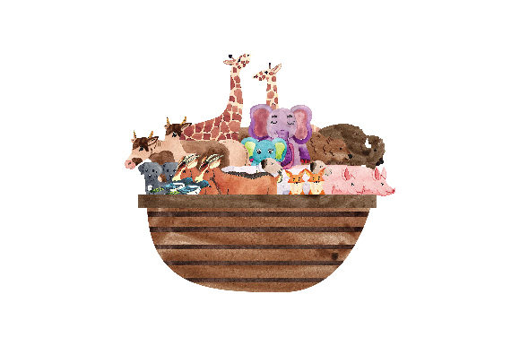 Watercolor Noah s Ark: A Religious Asset Review